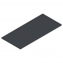 Fachboden für Flügeltürenschrank 1950x920x420 (hxbxt) schwarz