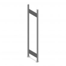 Heavy Duty Fachbodenregal Rahmen 2000x400 mm verzinkt