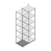 Fachbodenregal Medium Duty 2500x550x600 mm (HxBxT) 6 Ebenen verzinkt Anbauregal