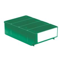Lagerbehälter, Lagerregal BK 300x186x83 mm (lxbxh) grün