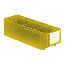 Lagerbehälter, Lagerregal RK 300x93x83 mm (lxbxh) gelb