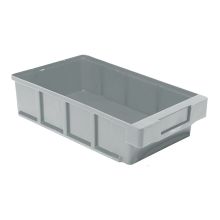 Lagerbehälter, Lagerregalbehälter VKB 300x186x83 mm (lxbxh) grau