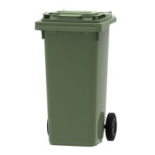 Abfallcontainer, mobiler Rollcontainer 120 Liter grün