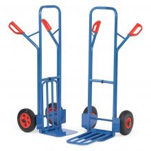 Klappbare Sackkarre mit Schaufel 300 kg - Luftreifen