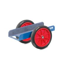 Plattenroller 500 kg 250 mm mit Vollgummireifen