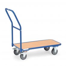 Plateauwagen, Plattformwagen, Transportkarre 250 kg mit Schiebegriff 1000x600