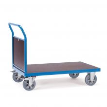 Plattformwagen, Schwerlastwagen 1200 kg 1600x800 mit geschlossenem Schiebegriff