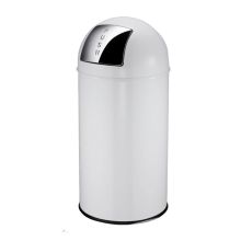 Pushcan Abfallbehälter EKO 40 Liter weiß
