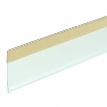 Selbstklebende Etikettenhalter 18x100mm Transparent