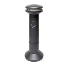Stehender Aschenbecher Infinity XL Rubbermaid schwarz