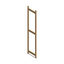 Ständer 2400x500 für BT Euro Fachbodenregal