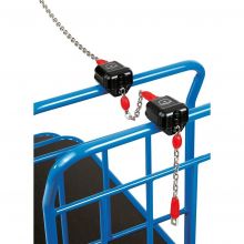 Pfandschloss für 1-Euro-Münzen