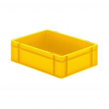 Stapelbare Transportkiste TK0 400x300x120 mm (lxbxh) gelb