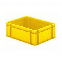 Stapelbare Transportkiste TK0 400x300x145 mm (lxbxh) gelb