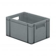 Stapelbarer Transportbehälter TK0 400x300x210 mm (lxbxh) grau