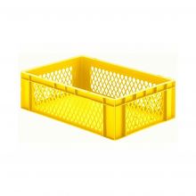 Stapelbarer Transportkasten TK1 600x400x175 mm (lxbxh) gelb