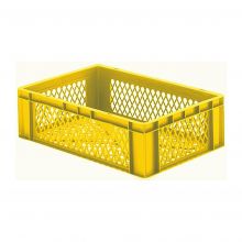 Stapelbare Transportkiste TK2 600x400x175 mm (lxbxh) gelb