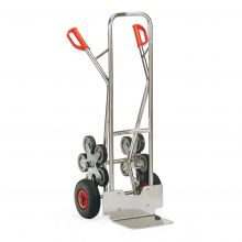 Aluminium-Treppen-Sackkarre 200 kg 1300 mm mit 2 fünfarmigen Radsternen