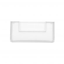 Trennwand VKB 152 mm transparent mit Fenster