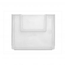 Trennwand VKB 93 mm transparent mit Fenster