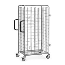 Einflügeltür für Kommissionierwagen Höhe 1225 und Ladefläche 650x510