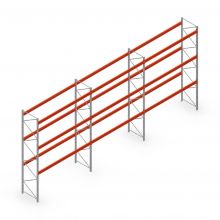 Vorteilsreihe gebrauchtes AR T2 Palettenregal 4800x11200x1100mm (hxbxt) 3 Ebenen