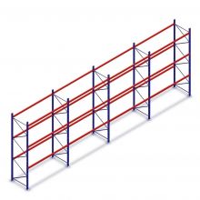 Vorteilsreihe gebrauchte Stow Palettenregal 5000x11225x900mm (hxbxt) 3 Ebenen