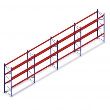 Vorteilsreihe gebrauchte Esmena Palettenregal 4200x11175x1100mm (hxbxt) 3 Ebenen