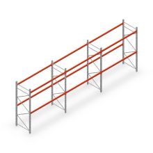 Vorteilsreihe Palettenregal AR T2 3000x8420x1100 mm (HxBxT) 2 Ebenen 1820kg/Eb.
