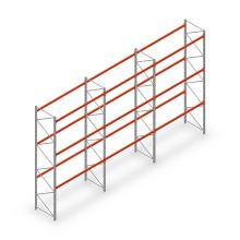 Vorteilsreihe teilweise gebrauchtes AR T2 Palettenregal 5500x8420x1100mm (HxBxT) 3 Ebenen