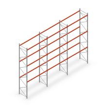 Vorteilsreihe Palettenregal AR T2 6000x8420x1100 mm (HxBxT) 3 Ebenen 1820kg/Eb