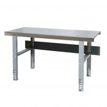 Werkbank aus Edelstahl