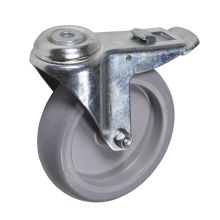 Gelagertes Rad 150 mm für Werkzeugwagen mit Bremse