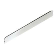 Ladenregal Rückwand 1000x100 mm (HxBxT) geschlossen RAL9001
