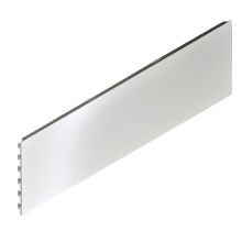Ladenregal Rückwand 1000x300 mm (BxH) geschlossen RAL9001
