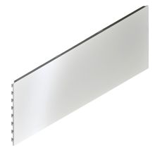 Ladenregal Rückwand 1000x400 mm (BxH) geschlossen RAL9001