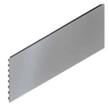 Ladenregal Rückwand 1000x400 mm (HxBxT) geschlossen RAL9006