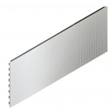 Ladenregal Rückwand 1000x400 mm (bxh) perfo Rundloch RAL9001