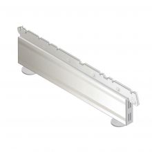 Ladenregal Fuß 470 mm RAL9001