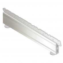 Ladenregal Fuß 570 mm RAL9001