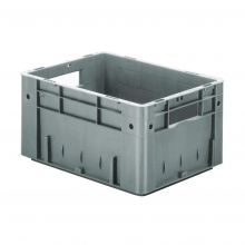 Schwere stapelbare Transportkiste VTK0 400x300x210 mm (lxbxh) grau