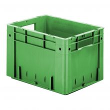 Schwere stapelbare Transportkiste VTK0 400x300x270 mm (lxbxh) grün