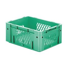 Schwere stapelbare Transportbox VTK1 400x300x175 mm (lxbxh) in grün