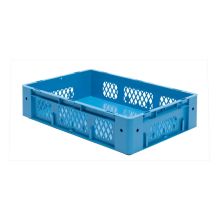 Schwere stapelbare Transportkiste VTK1 600x400x145 mm (lxbxh) blau