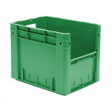 Schwere stapelbare Transportkiste VTK4 400x300x320 mm (lxbxh) grün