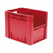 Schwere stapelbare Transportkiste VTK4 400x300x320 mm (lxbxh) rot