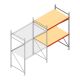 Weitspannregal AR 2250x1610x1000 mm (hxbxt) 2 Ebenen verzinkt Anbauregal