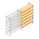 Weitspannregal AR 2500x1850x800 mm (hxbxt) 6 Ebenen verzinkt Anbauregal