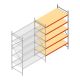 Weitspannregal AR 2500x1850x1000 mm (hxbxt) 5 Ebenen verzinkt Anbauregal