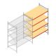 Weitspannregal AR 2500x1850x1200 mm (hxbxt) 4 Ebenen verzinkt Anbauregal